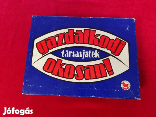 Gazdálkodj okosan! (minerva) társasjáték