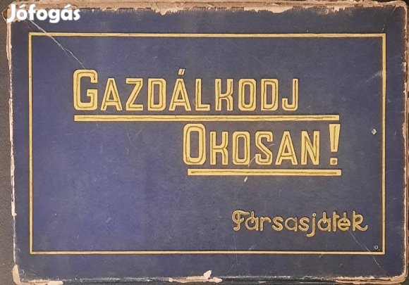 Gazdálkodj okosan! társasjáték