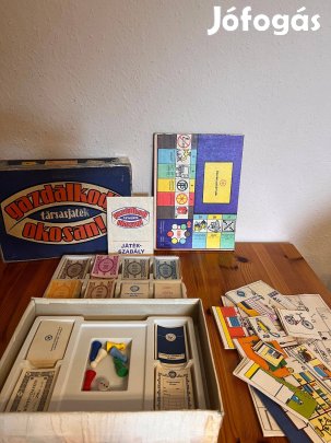 Gazdálkodj okosan! társasjáték - 80-as évek