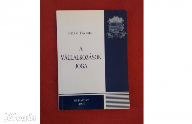 Gazdasággal, vállalkozással kapcsolatos jogi szakkönyvek Új