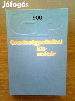 Gazdaságpolitikai kisszótár