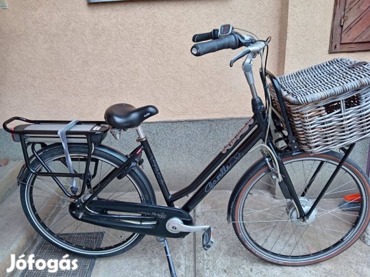 Gazelle fekete miss elektromos kerékpár pedelec ebike e-bike garancia