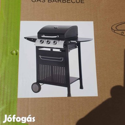 Gázgrill új bontatlan dobozában