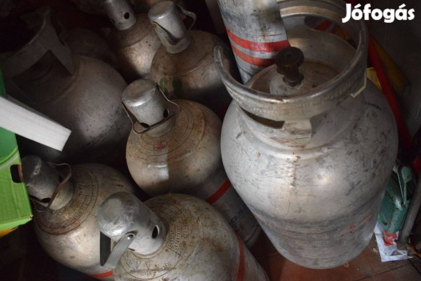 Gázpalackok PB. 23kg-os eladó Pécsett!