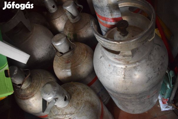 Gázpalackok eladók Pécsett!