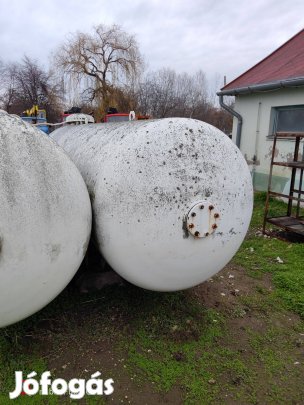 Gáztartály 5 köbméteres