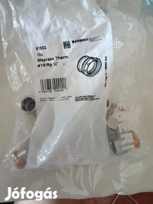 Geberit Mapress 41803 inox átmeneti idom 10 db