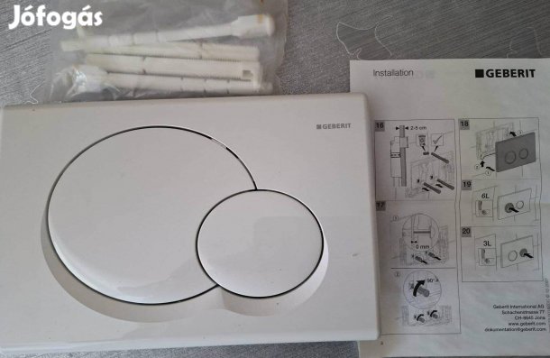 Geberit Sigma01 nyomólap fehér