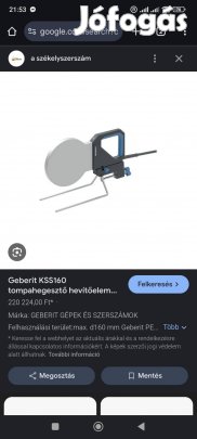 Geberit Tompahegesztő