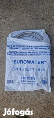 Gebo víz bordázott acélcső 3/4" 4 méter