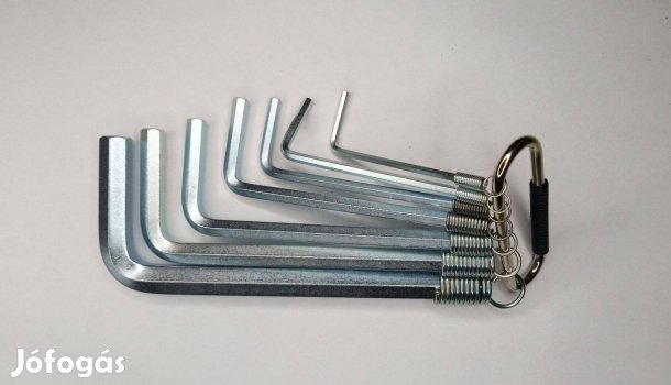 Gedore, profi imbuszkulcs készlet 7 részes 2-8 mm