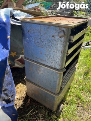 Gedore szerszámos kocsi műhelykocsi tároló garázs