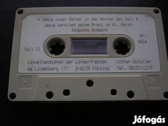 Geist Johannes : Jesus. gyári műsoros kazetta , használt