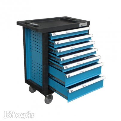 Geko 7 fiókos szerszámos kocsi 272 db-os