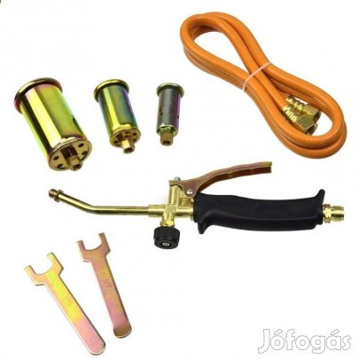 Geko gázperzselő készlet 3db fejjel, max 1850 ° C-ig