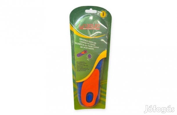 Gél sport talpbetét rezgéscsillapító, univerzális méret