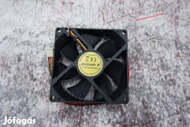 Gembird Fancase2/ball számítógépház hűtő ventilátor 90x90x25mm