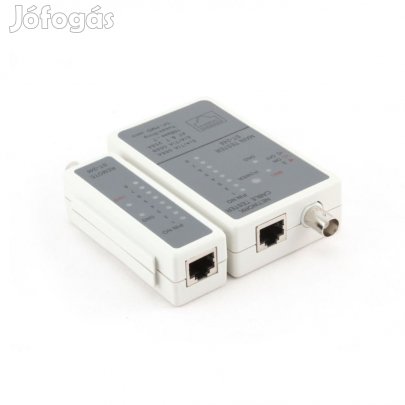 Gembird NCT-1 RJ45 & BNC hálózati kábelteszter  LAN, Ethernet