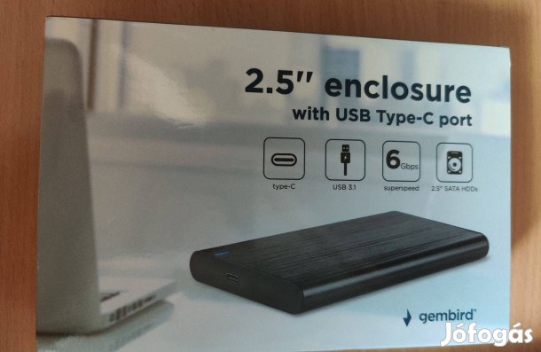 Gembird USB-C 2.5" ház