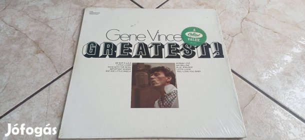 Gene Vincent bakelit hanglemez