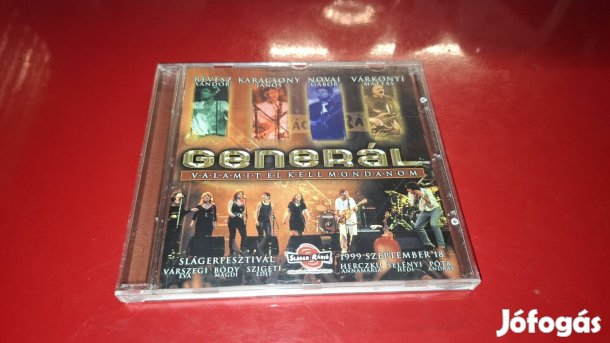 Generál Valami el kell mondanom Cd 1999