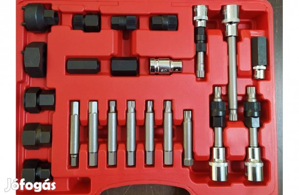 Generátor szabadonfutó szereló 22-részes készlet, HA-1376