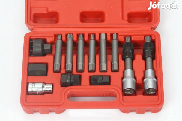 Generátor szabadonfutó szerelőkulcs készlet 13 részes M57620