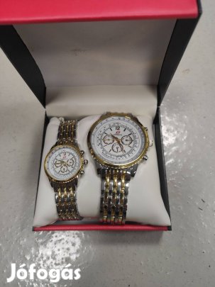 Geneva férfi és női elegáns karóra díszdobozban