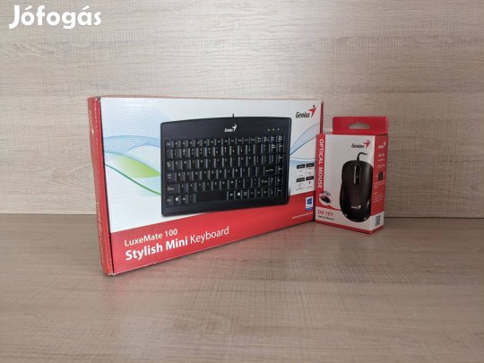 Genius, Billentyűzet + Egér, Vezetékes (USB-A), Új  