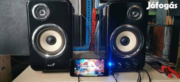 Genius audiophile aktív 2.0 hangfalszett 