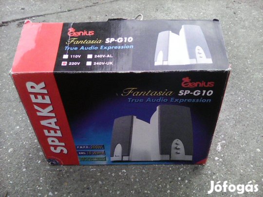 Genius sp-g10 hangfal