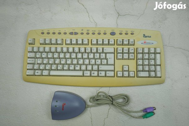 Genius vezeték nélküli magyar billentyűzet PS2 KB-16M