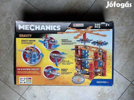 Geomag spirál torony, 330 db-os készlet