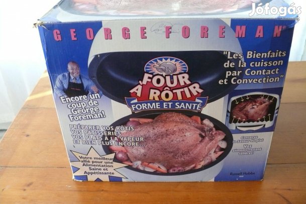 George Foreman által jegyzett asztali Grill