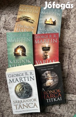 George R. R. Martin: Trónok harca 1-5 + 1.