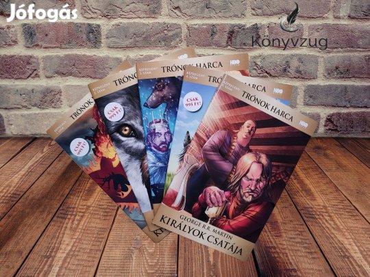 George R. R. Martin - Trónok harca - Királyok csatája 1-5