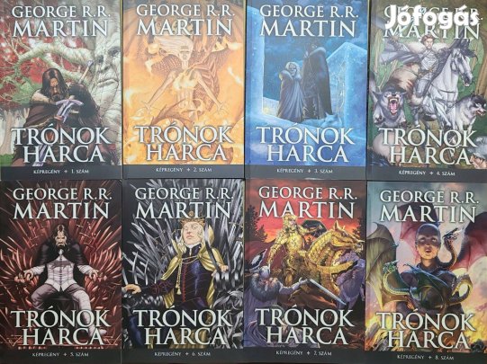 George R. R. Martin - Trónok harca képregény 1-8