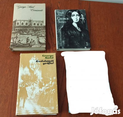 George Sand könyvcsomag / 3 db könyv