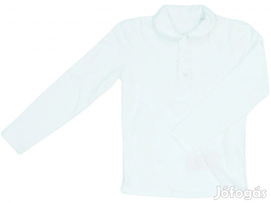 George Új (címke nélküli) Lány Galléros póló (Méret: 134)