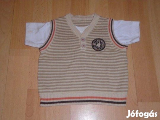 George duplahatású póló 6-9 hó méret 74