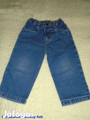 George kék farmernadrág 12-18 hó (méret 80 / 86) kék nadrág