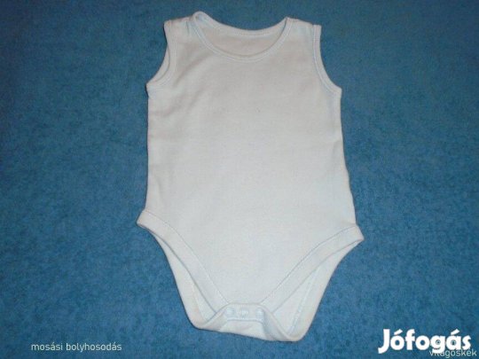 George kék színű ujjatlan body 12-18 hó (méret 80 / 86)