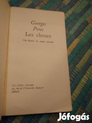 Georges Perec - Les choses - Une Histoire des Années Soixante