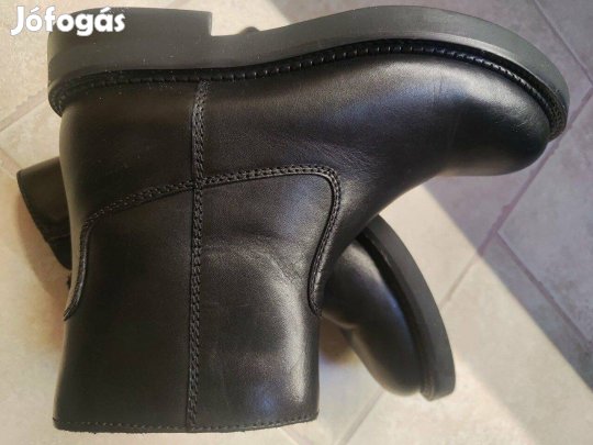 Geox Respira 38-as fekete téli bőr csizma eladó