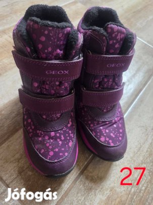 Geox lila kislány hótaposó 27 méretben