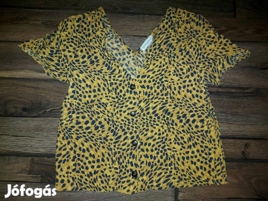 Gepárd mintás blúz Warehouse, UK6, XS