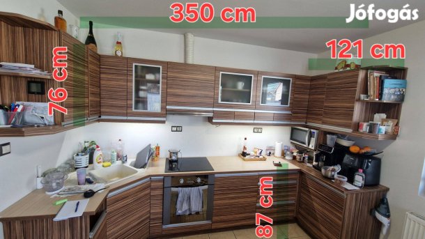 Gépesített konyhabútor eladó