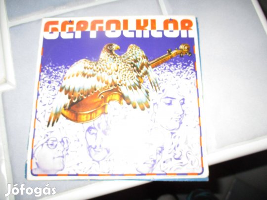 Gépfolklor bakelit hanglemez (SP) eladó