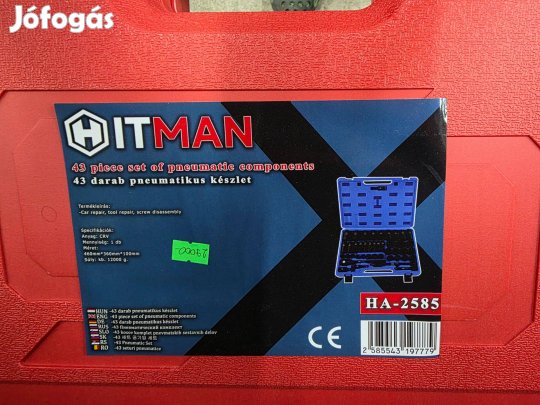 Gépi 43 darabos 6 lapú krova szett