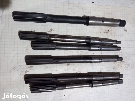 Gépi dörzsárak (6db) - 12mm, 13mm, 14mm, 16mm